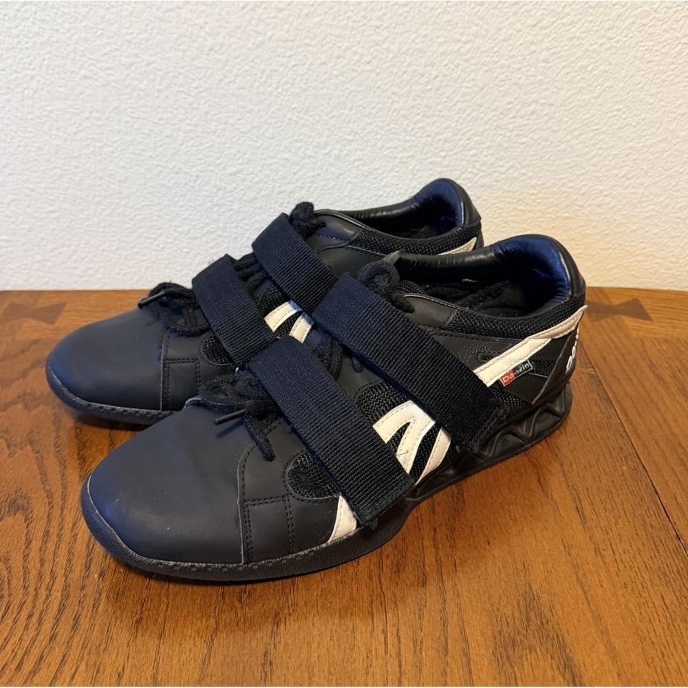 Do-Win Weightlifting Shoes Mens Size 10.5 Black White Athletic Gym‎ Training